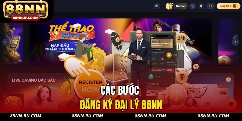Các bước đăng ký đại lý 88NN Các bước đăng ký đại lý 88NN