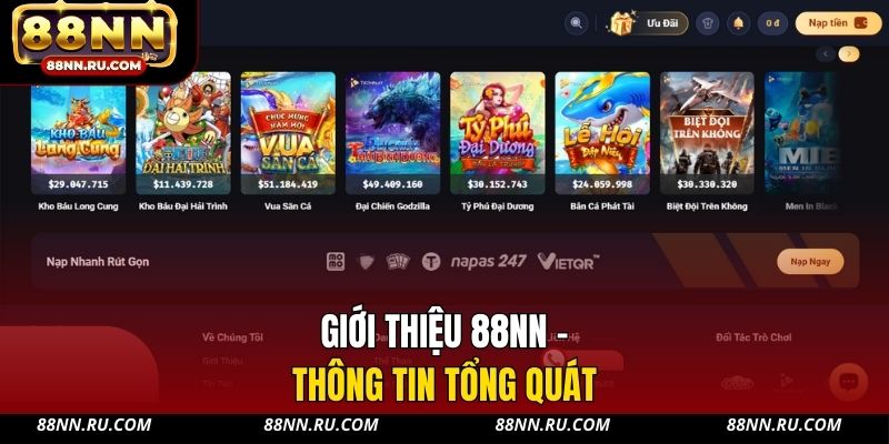 Giới thiệu 88NN - Thông tin tổng quát Giới thiệu 88NN - Thông tin tổng quát