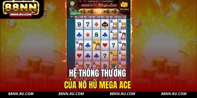 Hệ thống thưởng của nổ hũ Mega Ace Hệ thống thưởng của nổ hũ Mega Ace