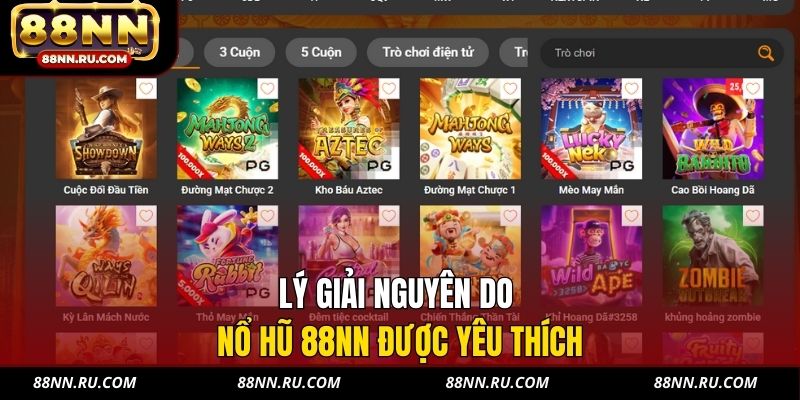 Lý giải nguyên do nổ hũ 88NN được yêu thích Lý giải nguyên do nổ hũ 88NN được yêu thích